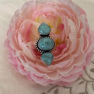 Larimar size 6 ring